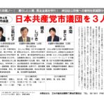 ２０２３年武蔵野市議会議員選挙の予定候補と活動地域を発表